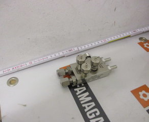 Клапанный блок  
Four spindle shut off valve
Nominal pressure PN40
ss
Pressure connection 6 mm cutting ring/steel
 FISCHER Mess- und Regeltechnik